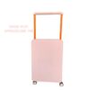 Zipless Suitcase 1pc Set (Zipper-less) – Pink