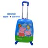 cartoon kids suitcase with wheels – durable hard shell children’s luggage for travel