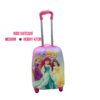 cartoon kids suitcase with wheels – durable hard shell children’s luggage for travel
