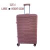 Large suitcase Kenya, Durable travel luggage Nairobi, Scratch-resistant suitcase