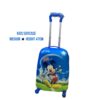 cartoon kids suitcase with wheels – durable hard shell children’s luggage for travel