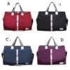 duffle bag with shoulder strap,